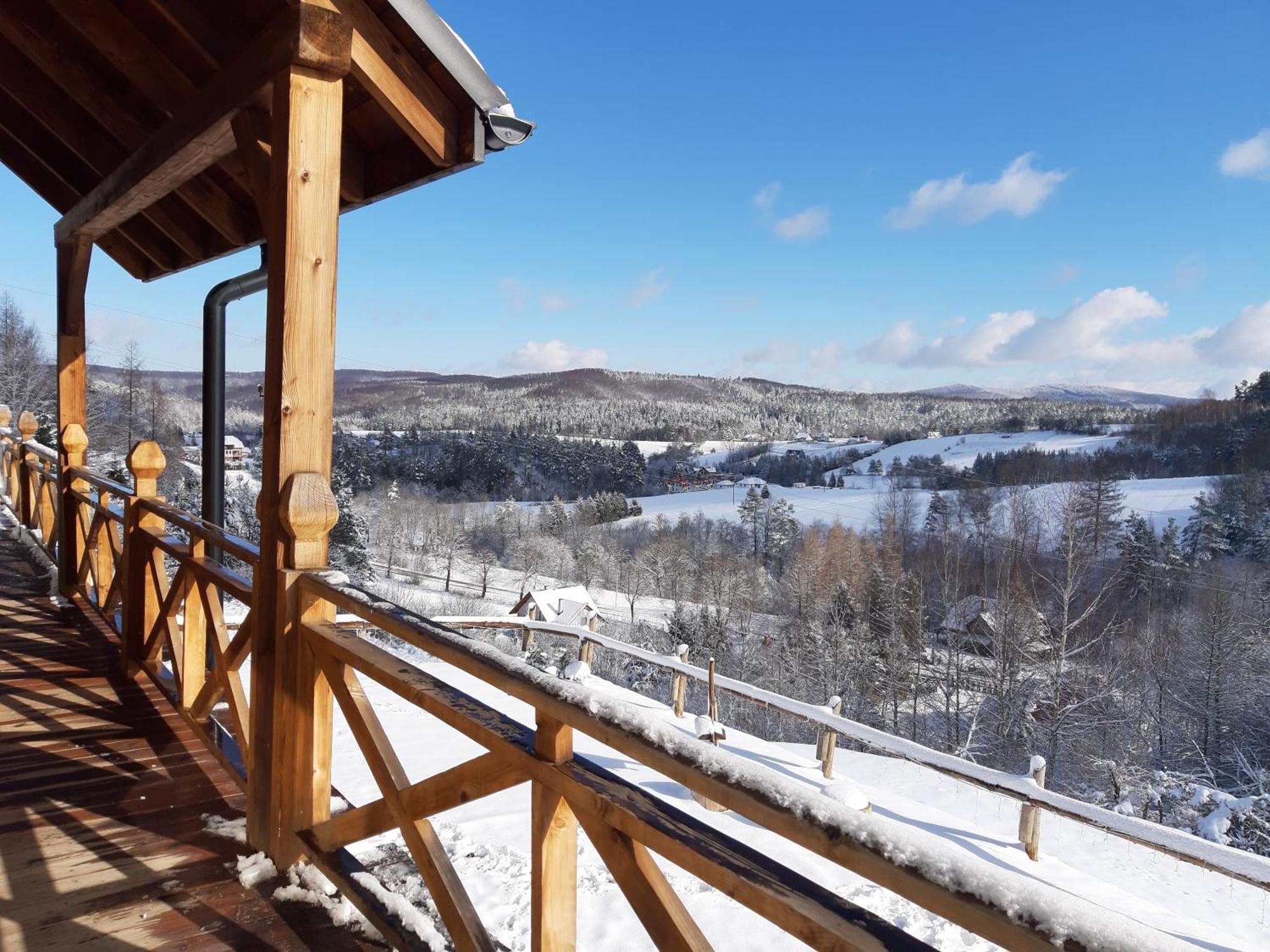 Chata W Bieszczadzie Apartamenty I Domki Z Sauna Bieszczady Polańczyk المظهر الخارجي الصورة