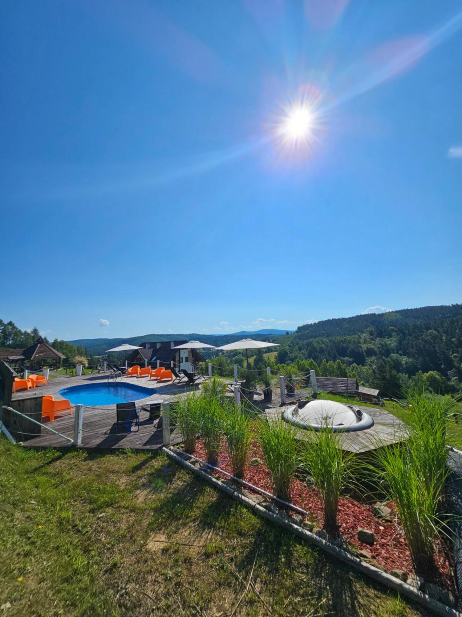 Chata W Bieszczadzie Apartamenty I Domki Z Sauna Bieszczady Polańczyk المظهر الخارجي الصورة