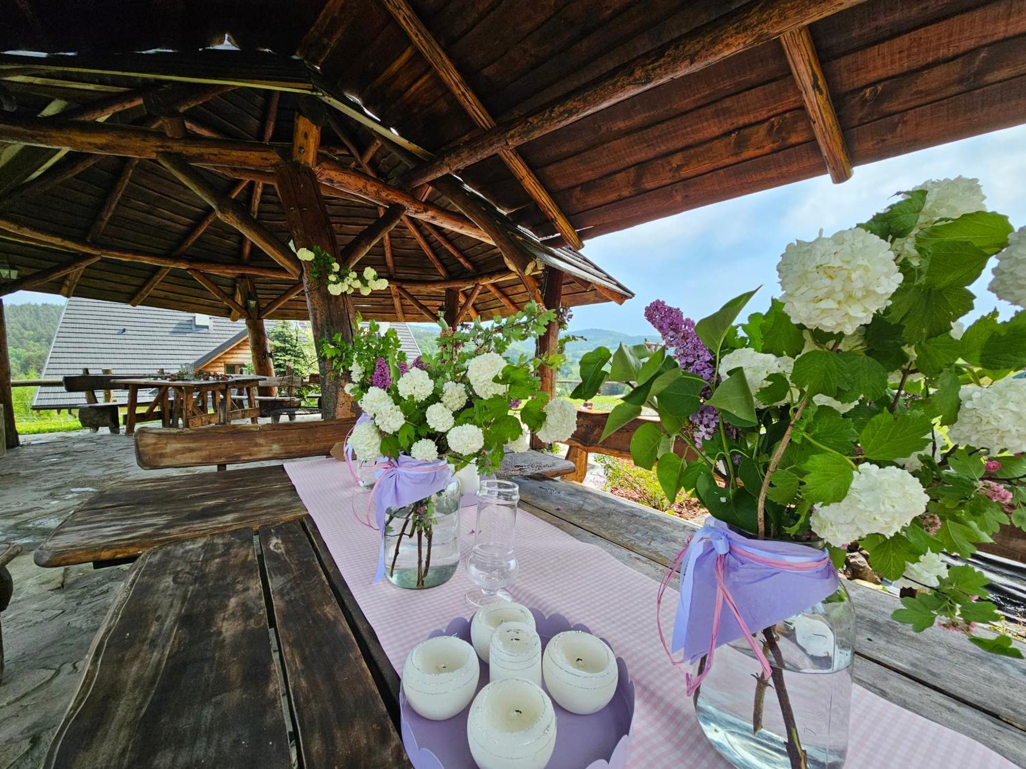 Chata W Bieszczadzie Apartamenty I Domki Z Sauna Bieszczady Polańczyk المظهر الخارجي الصورة